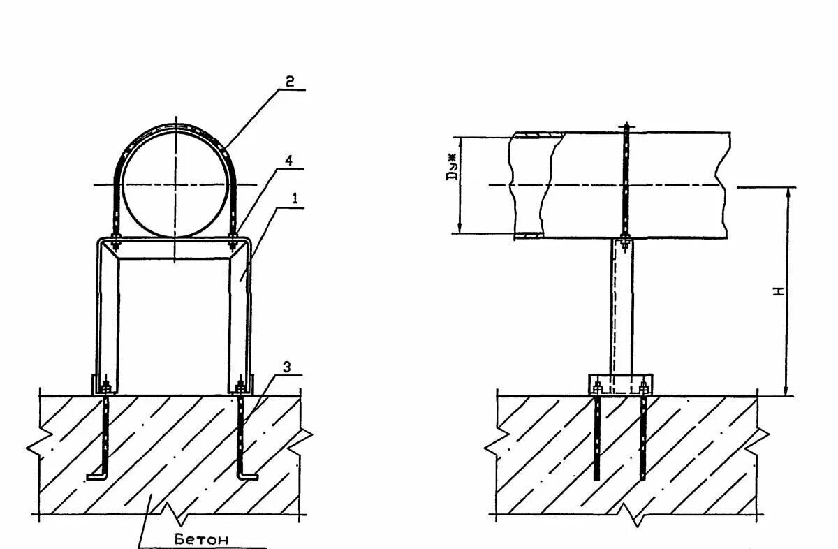 Крепление вертикальной трубы. Крепления горизонтального газопровода УКГ. Крепление газопровода УКГ 2.00. Опора газопровода чертеж. Крепление горизонтального газопровода на опоре ду200.