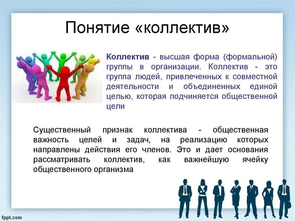 Эффективно организовывает деятельность. Понятие коллектив. Понятие коллектива организации. Социальные группы людей. Понятие социальной группы.