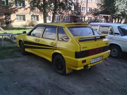 Ваз 2109 желтый