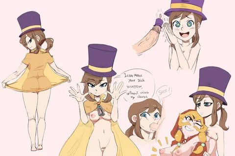 Hat kid :: Mustache girl :: A Hat in Time Porn :: r34 (тематическое порно/t...