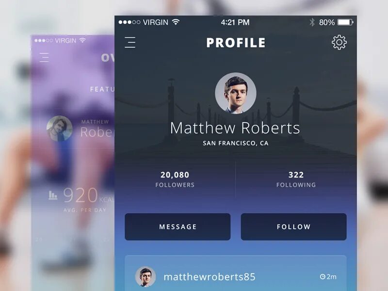 Ui profile