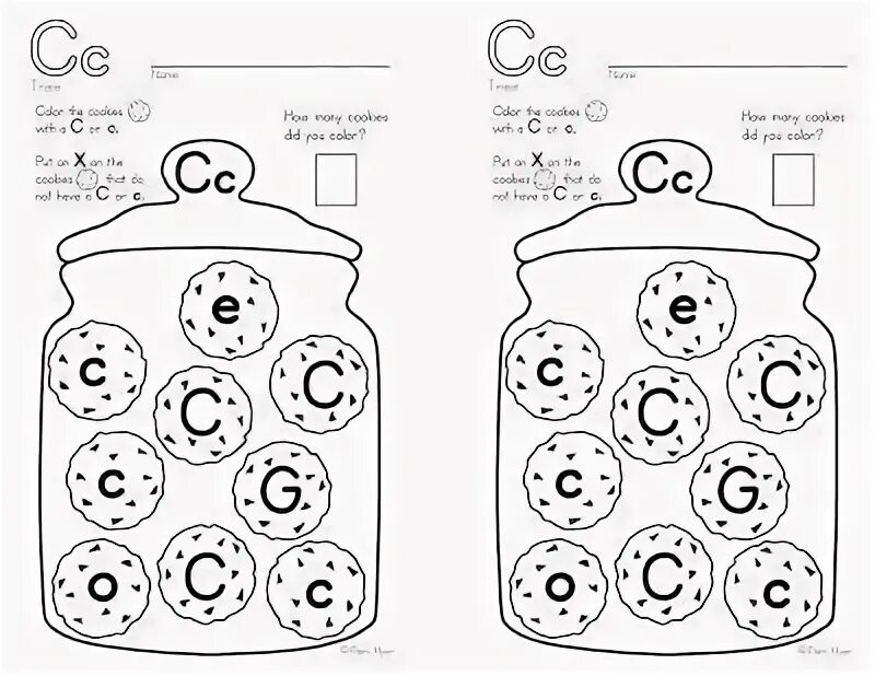 C is for cookie. C is for cookie