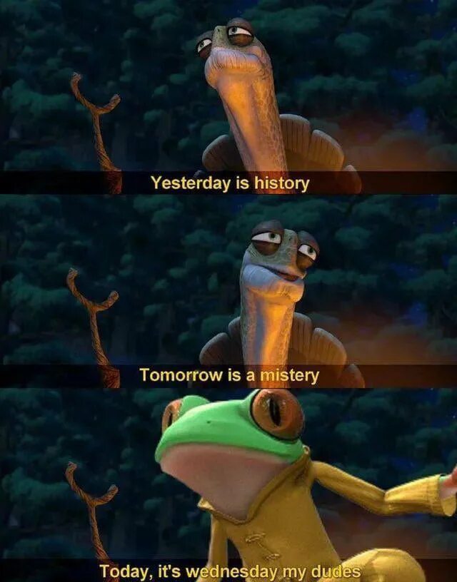 These days it is