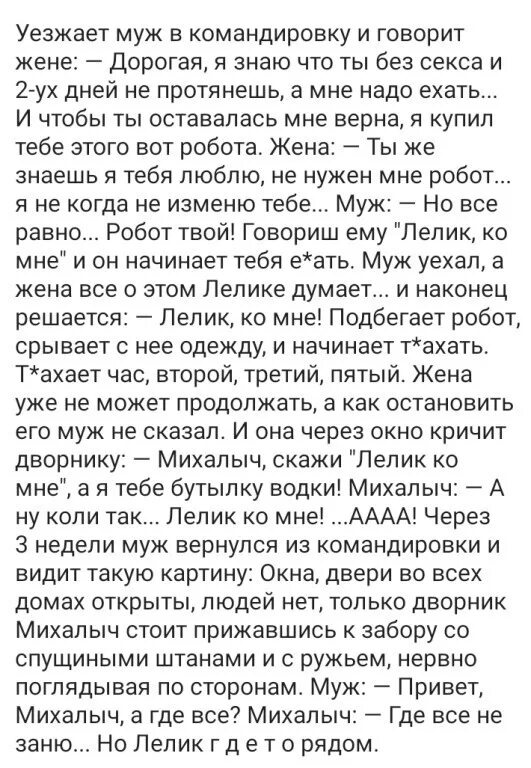 Когда муж был в командировке жена. Муж уехал в командировку. Я уехал в командировку на неделю. Анекдот про Лёлика Лёлика. Анекдот про Лелика.