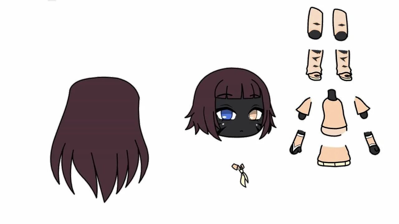 гача персонажи по частям. Gacha стеф. части тела для анимации гача. гача лайф боди. гача лайф персонаж по частям.