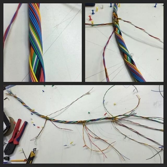 Изготовление электропроводки. Красивая проводка в авто. Проводка спортивного автомобиля. Проводка в авто своими руками. Жгут электропроводки своими руками.