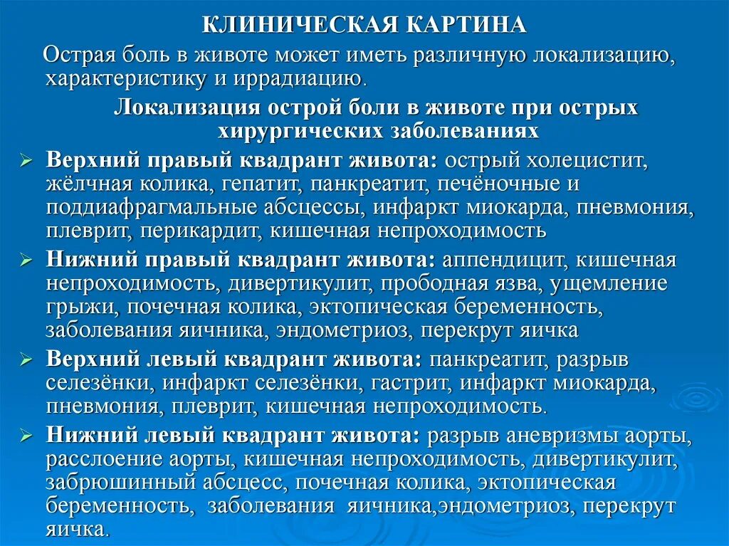 Алгоритм острый живот. Локализация острой боли. Локализация болей при остром животе. Локализация болей при острых заболеваниях живота. Локализацияболи в живоье.