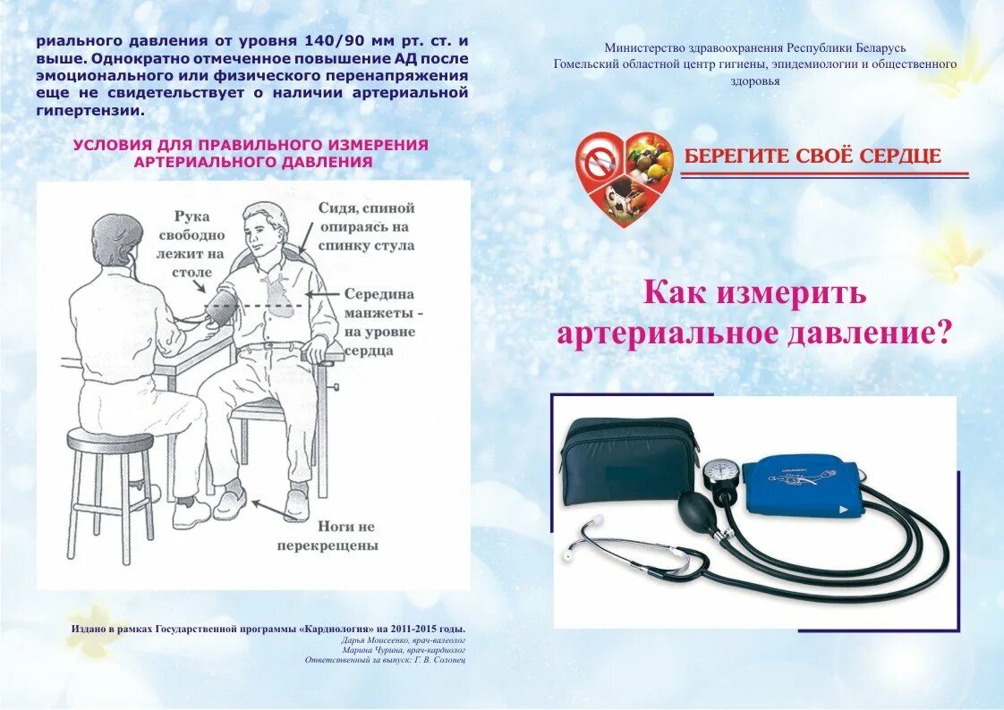 Можно мерить давление после еды
