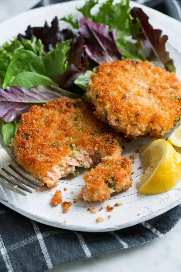 Salmon Cakes - Once Upon a Chef Recipe Salmon cakes, Fish recipes, Tuna cakes he
