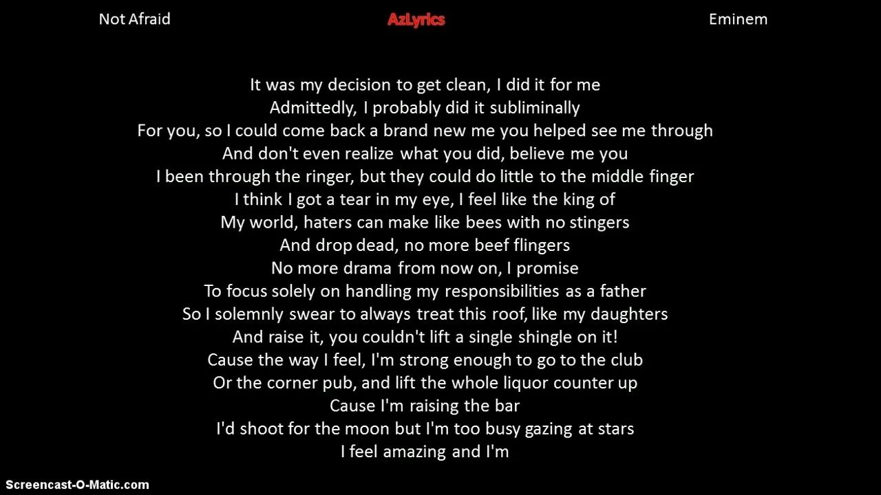 I am afraid when. Not afraid текст. I'M not afraid текст. Эминем not afraid. Eminem im not afraid текст.
