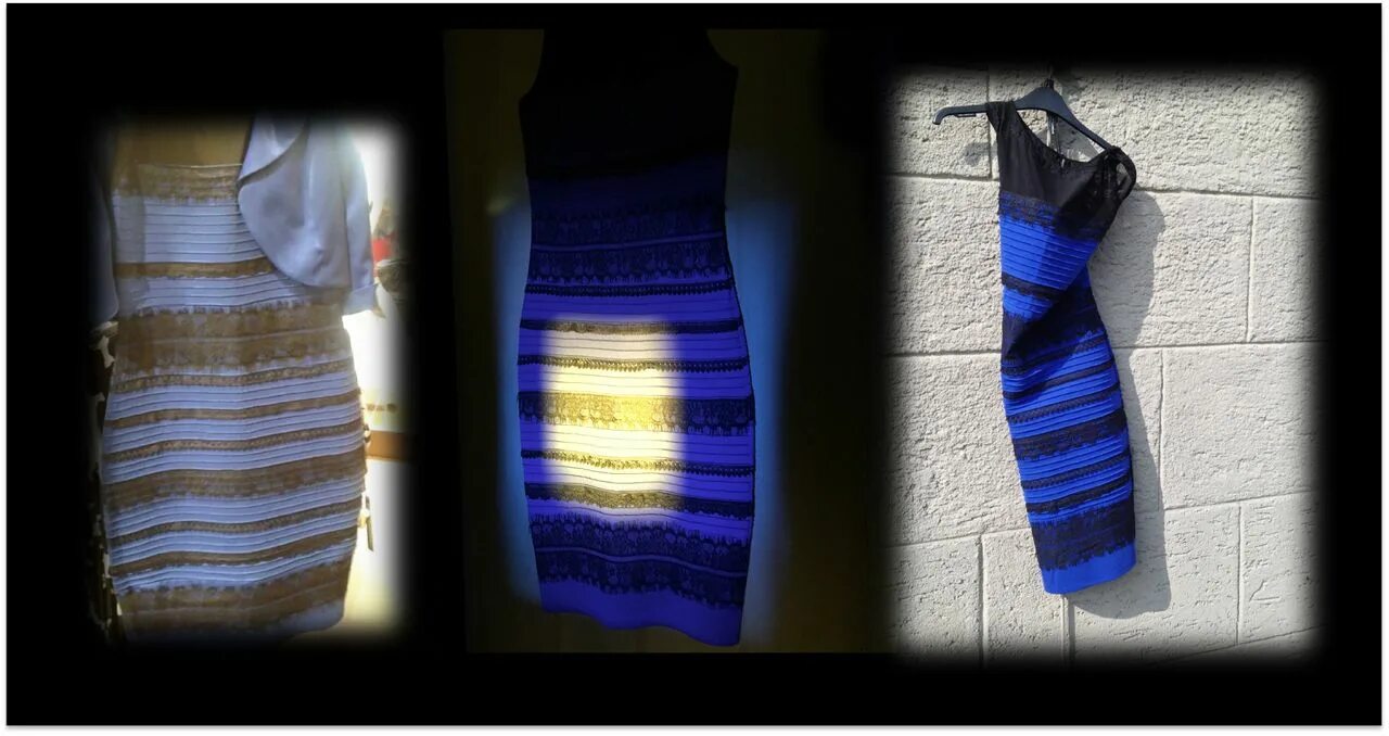 Сине-черное платье. Бело желтое платье иллюзия. Платье иллюзия цвета. Бело синее платье иллюзия. Черно синий и сине черный разница