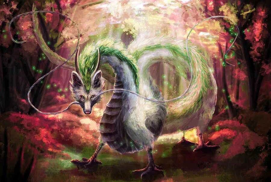 Лесной дракон Эш. Лесной дракон Эш арт. Волшебные звери. Магические звери 1