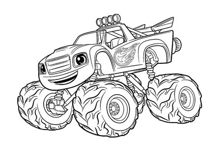 Camião monstruoso parecido com uma personagem do filme Carros da Pixar - Páginas