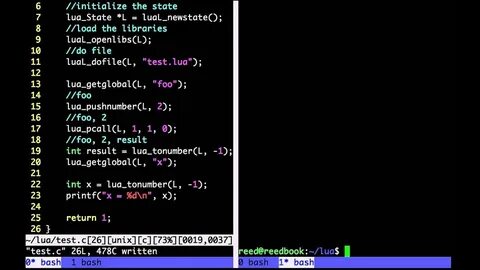 Lua lines file