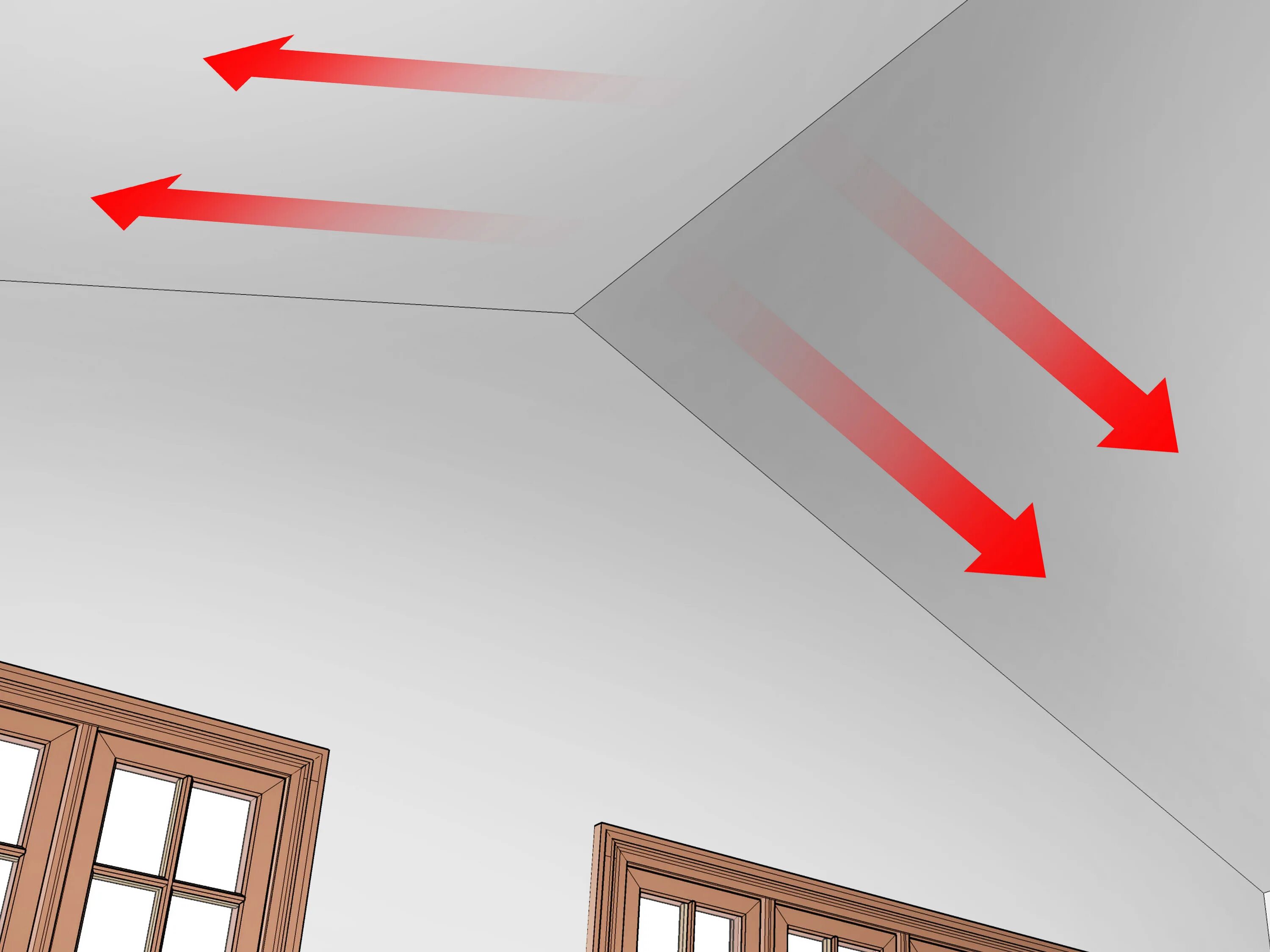 После покраски потолка. Направление покраски потолка относительно окна. Как правильно красить потолок. Обои под покраску на потолок. Потолки вентиляция крашенная.