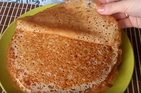 Блины на 1 яйце и кипятке