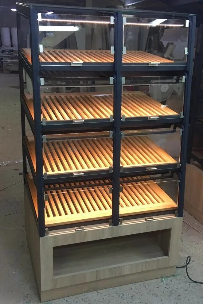 Стеллаж для хлеба. Хлебная витрина ITON Standard. Прилавки для хлеба и хлебобулочных изделий. Полки для хлебобулочных изделий.