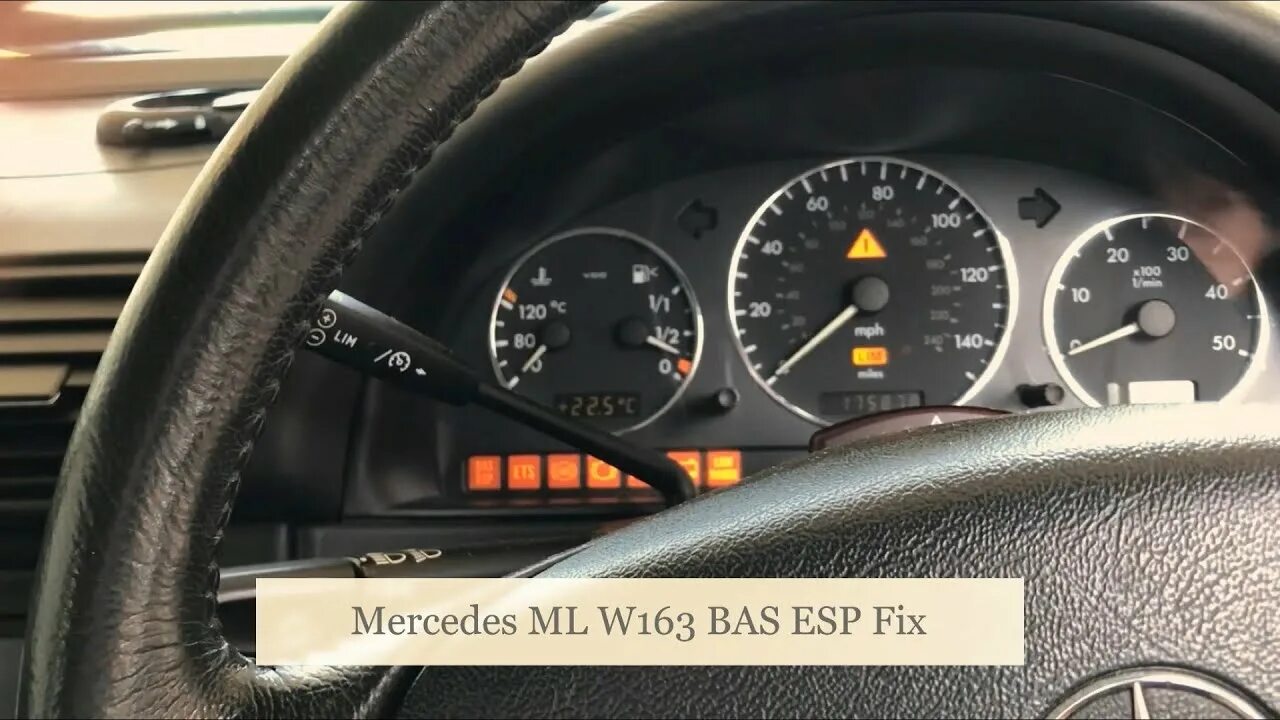 Ошибки мерседес мл 163. Low range на мерседес w163. bas esp мерседес w163. bas esp мерседес w210. bas esp мерседес мл.