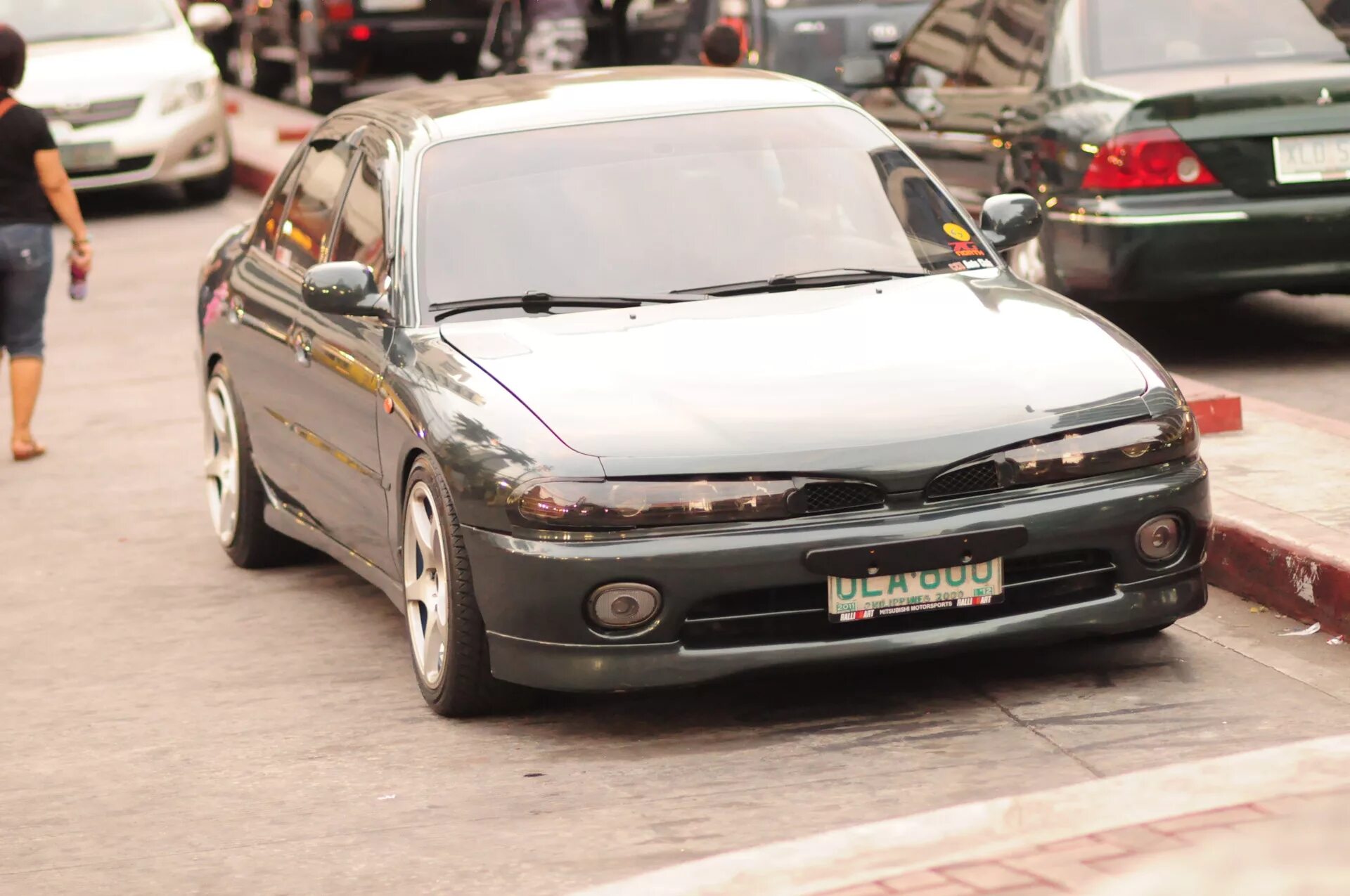 Небольшой рестайлинг Mitsubishi Galant (7G), 2 л, 1996 года стайлинг DRIVE2