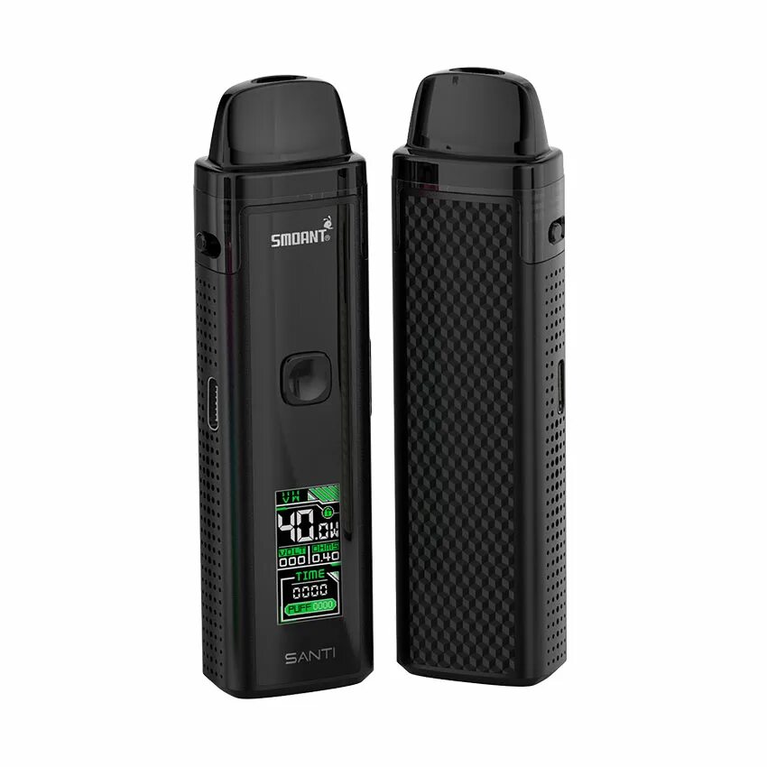 Smoant pod. Smoant santi pod kit 1100mah. smoant santi pod 40w 1100mah. smoant santi kit 40w. smoant santi 1100mah 40w pod kit.