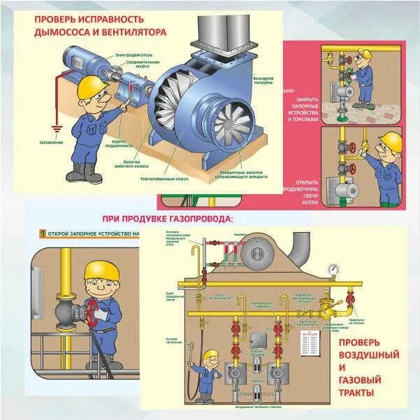 При работе котла необходимо