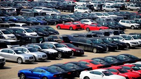 A lot of cars