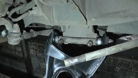 Снятие нижнего рычага ваз 2107