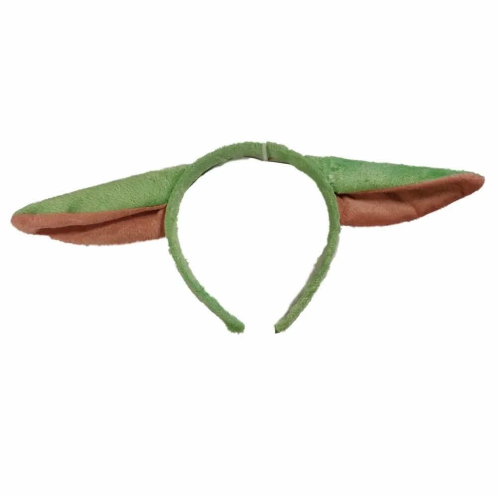 Green ears. Ободок с ушами Йоды. Ободок с ушами Baby Йоды. Baby Yoda Ears Green Headband. Ободок уши бейби йодом.