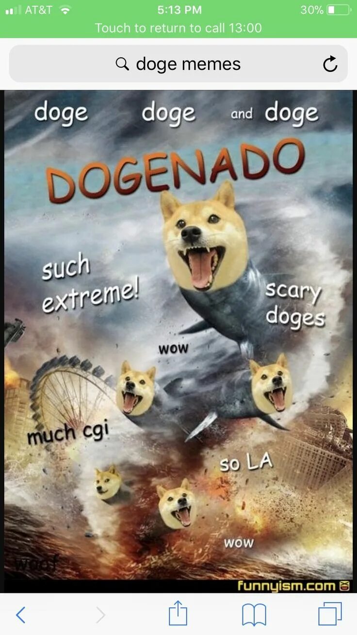 Doge. Doge wow. Wow such Doge. Such happens