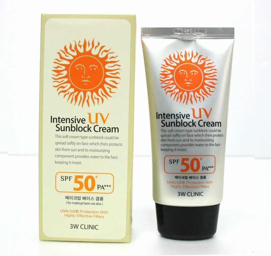 Spf 50 для лица корея. Sunblock Cream spf50. 3w Clinic солнцезащитный крем spf50. Sun Block SPF 50 корейский. 3w Clinic Sunblock Cream.