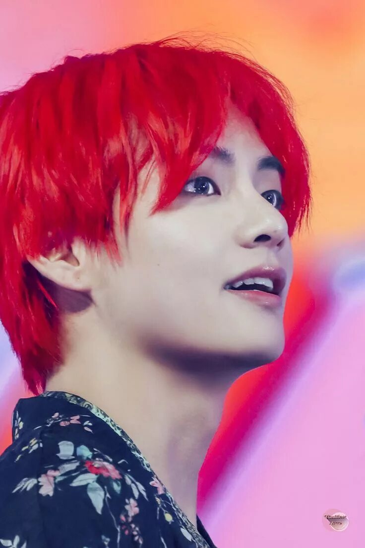 Bts red. V bts red hair. Чимин с красными волосами. Тэхен в красном. Bts red.