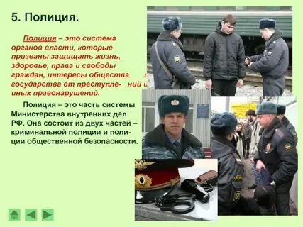 Взаимодействие полиции с органами государственной власти