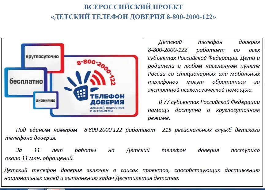 Детский телефон доверия. Всероссийский проект "детский телефон доверия". Детский телефон доверия 8-800-2000-122. Всероссийский детский телефон доверия 8-800-2000-122.