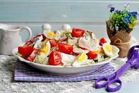 Вкуснейший салат без курицы