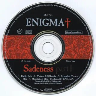 (Part I) 1. Enigma - Sadeness - Part I (Radio Edit) 2. Enigma - Sadeness - ...