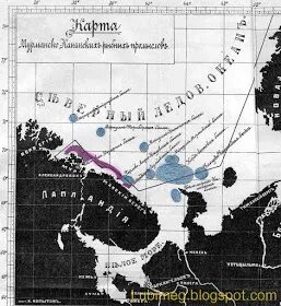 Реки белого моря на карте