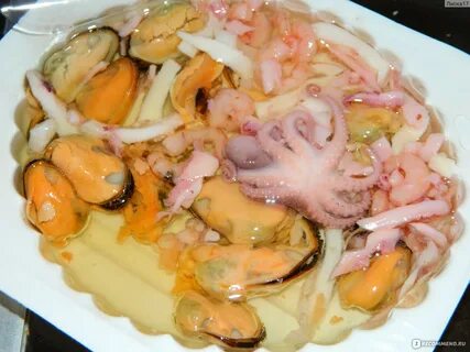 Осьминоги в заливке