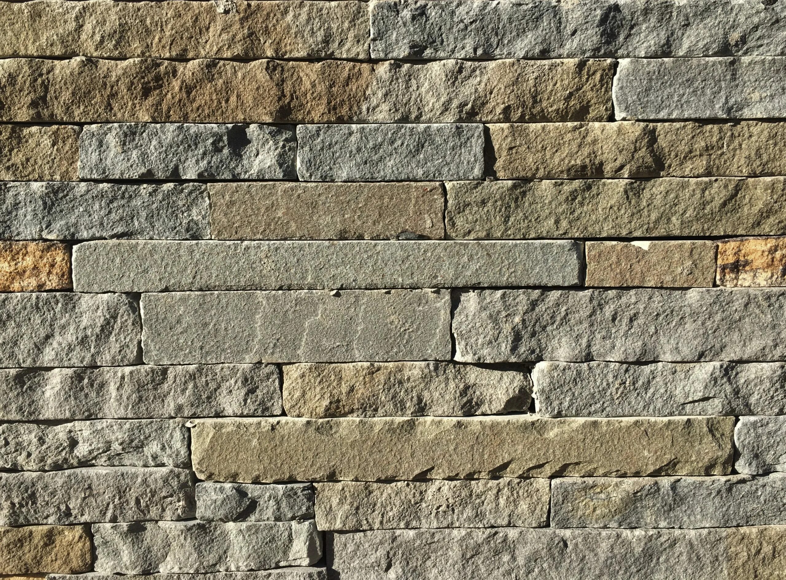 Natural face stone