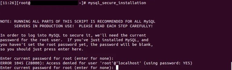 Pull access denied for. Ошибка 1045 MYSQL. Error 1045 28000 access. Localhost синоним. MYSQL_secure_installation.