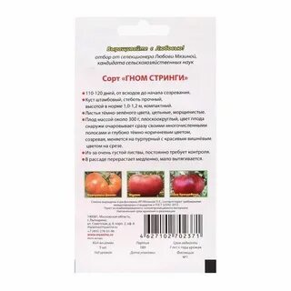 Томат гном стринги описание отзывы характеристика