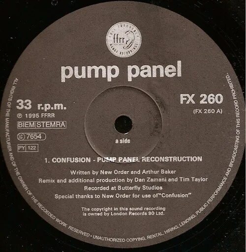 New order confusion. New order confusion Pump Panel Reconstruction Mix. Confusion Pump Panel Reconstruction Mix. New order confusion 1995.