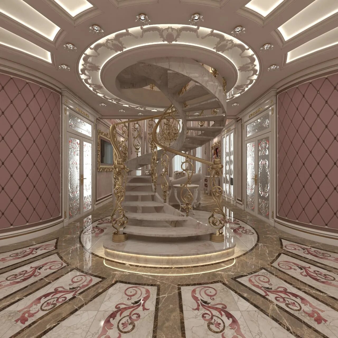 Хол р. Красивый холл.