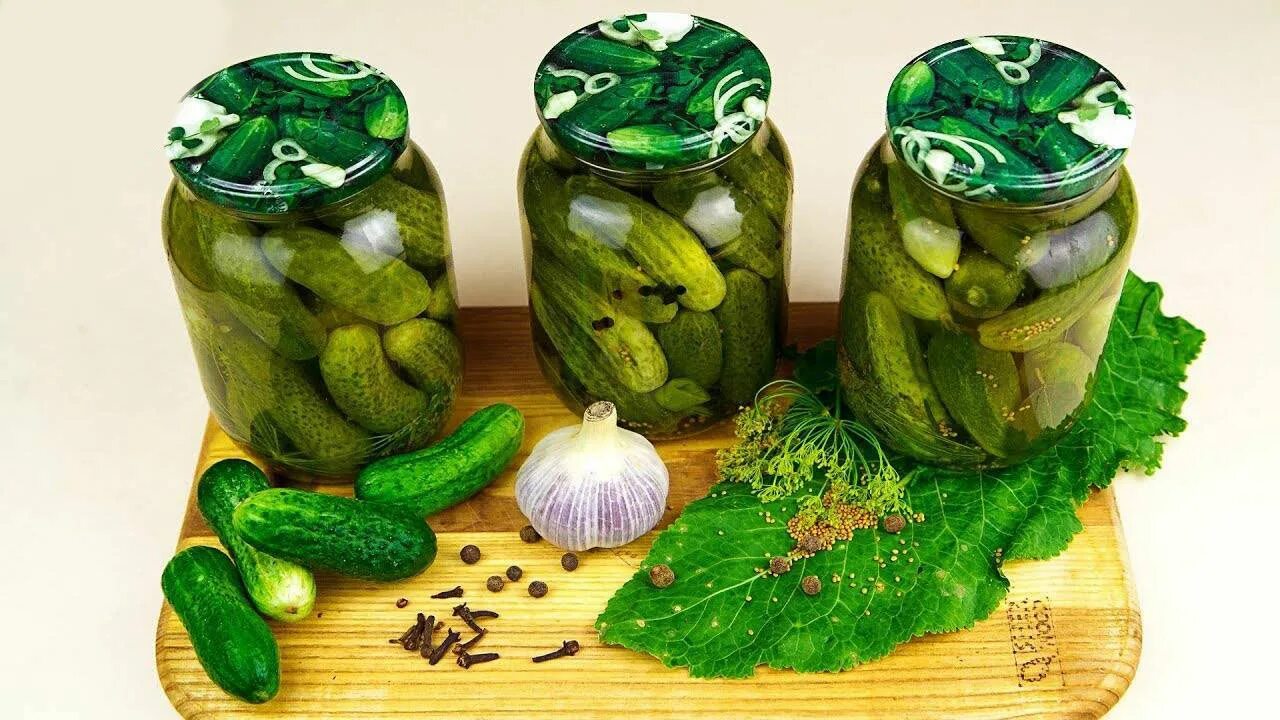Самый вкусный рецепт огурцов на зиму