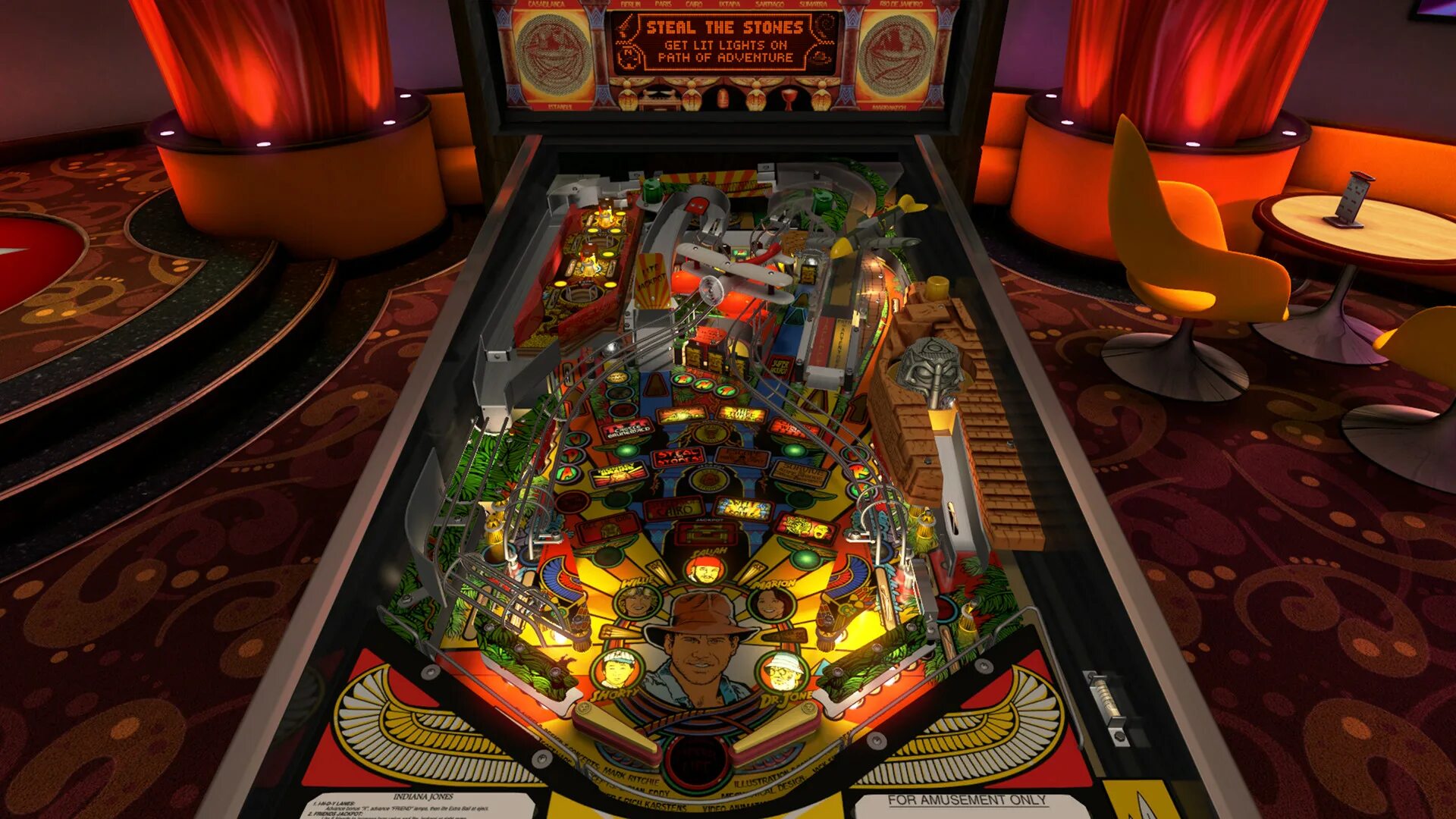 Звук запуска игры 3d pinball. Pinball fx3. williams pinball. pinball fx3 - indiana jones™: the pinball adventure. пинбол клан сопрано.
