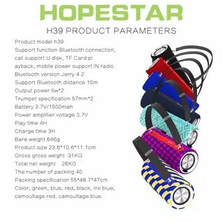 Колонка hopestar инструкция на русском