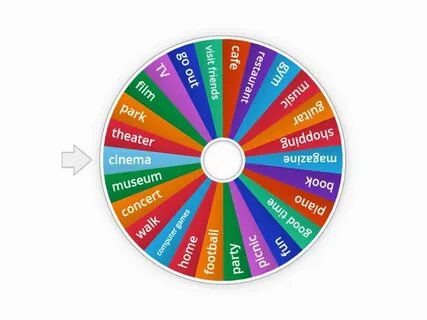 Случайное колесо wordwall