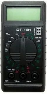 Мультиметр dt 181