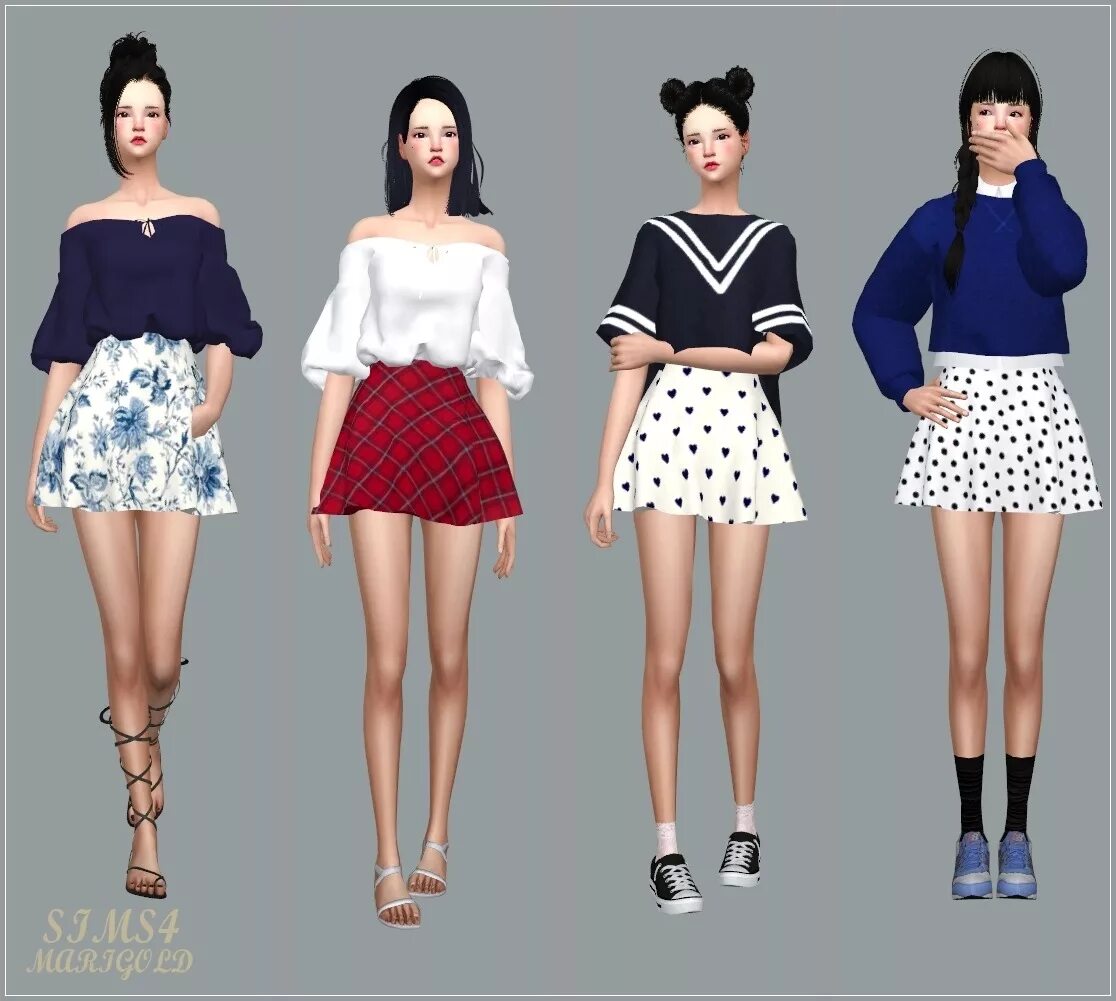 Marigold SIMS 4. Одежда симс 4 в корейском стиле. Симс 4 костюмы женские. Korean Dress SIMS 4. Симс мод на модели