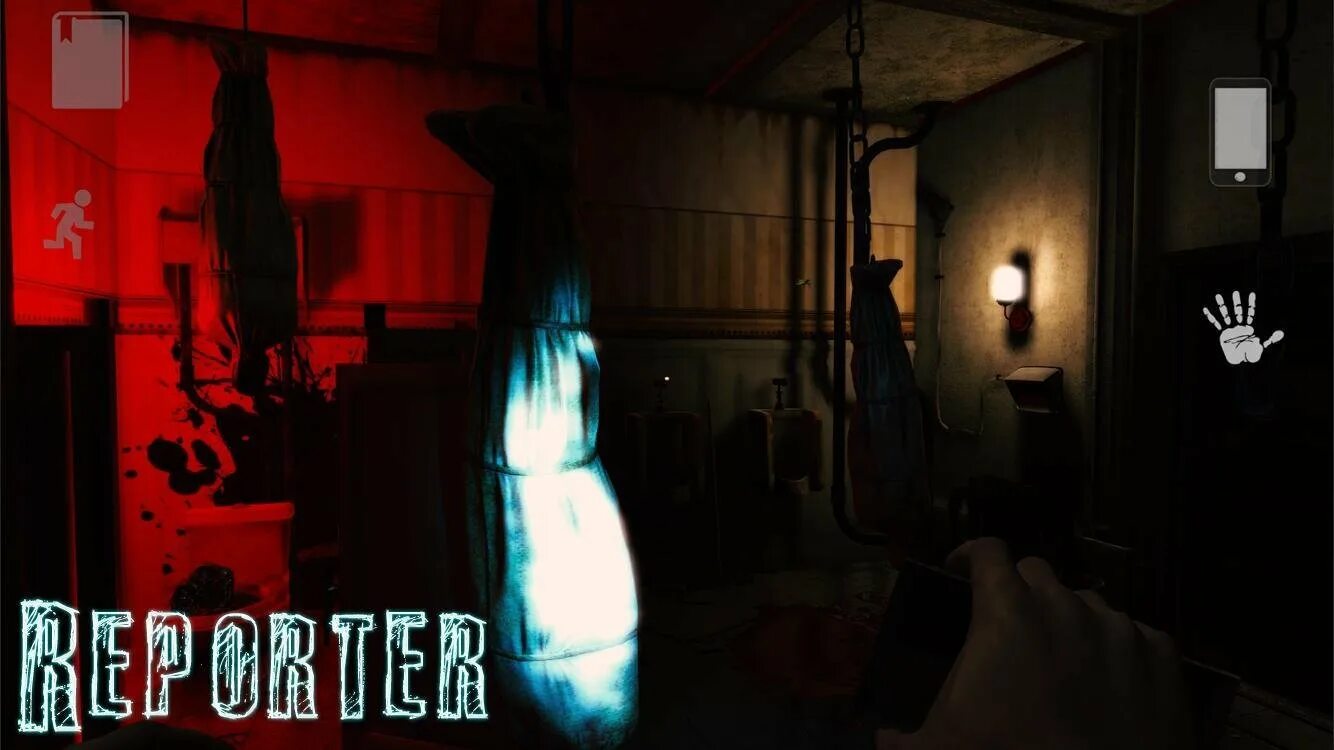 Reporter horror game