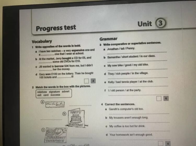 8 класс progress test unit 6 ответы. Прогресс тест 3 Unit. Прогресс тест по английскому языку. Тест по английскому языку Unit Test 3. Прогресс тест Юнит 3 8 класс.